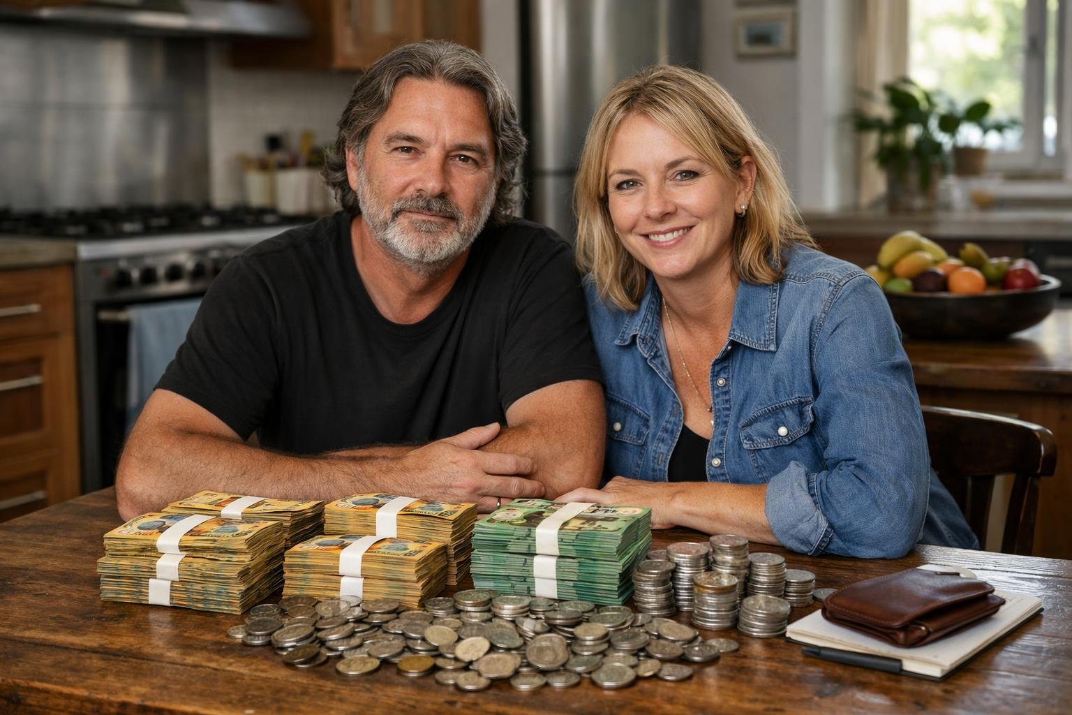 A couple from Wollongong has lived without a bank account for 12 years: they have saved over $84 000 by only using cash and say they have never been more in control