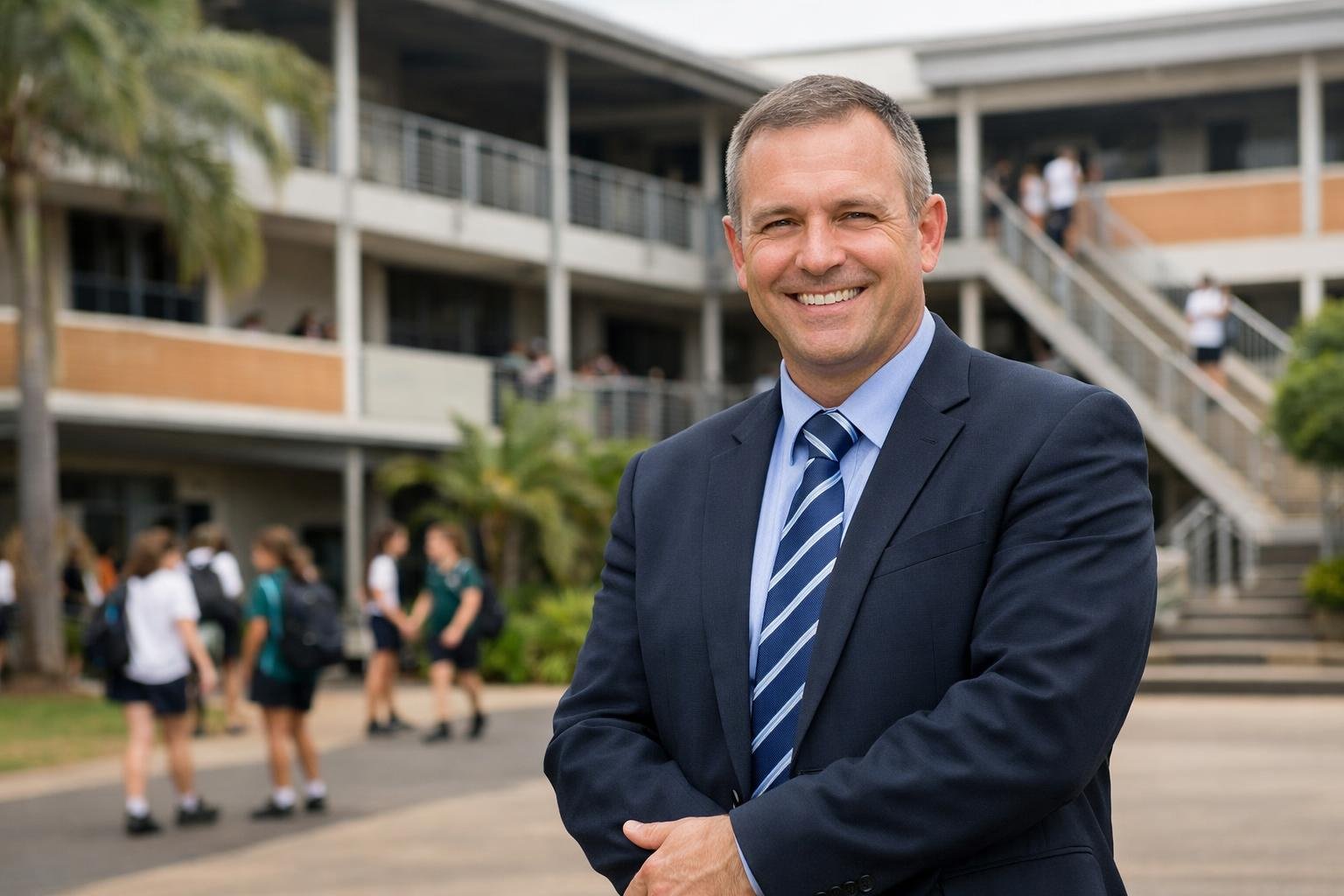 A new principal is appointed at Darwinʼs largest secondary school