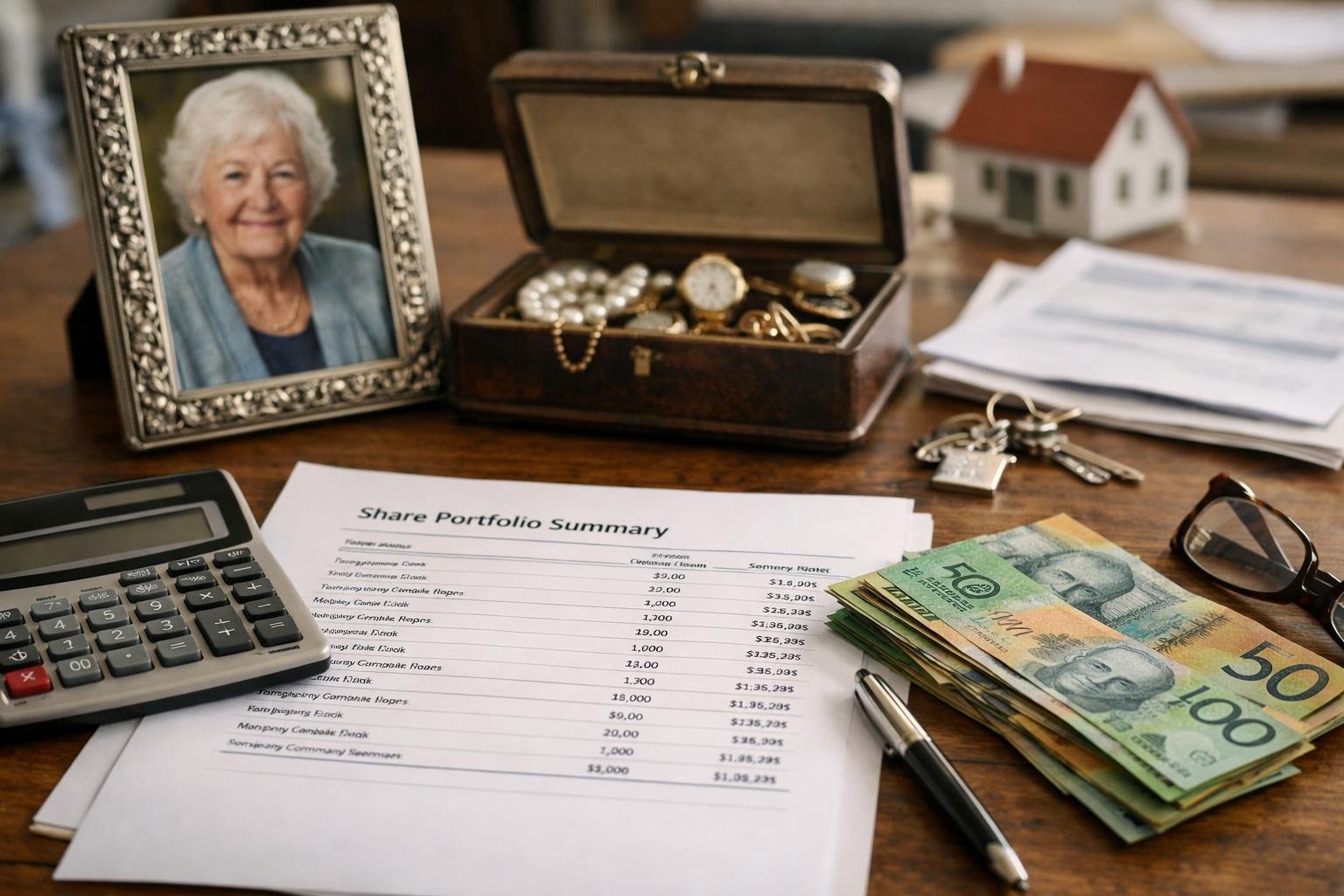 An 82-year-old woman from Wagga Wagga never earned more than the minimum wage: when she passed away her children discovered a share portfolio of $2.3 million