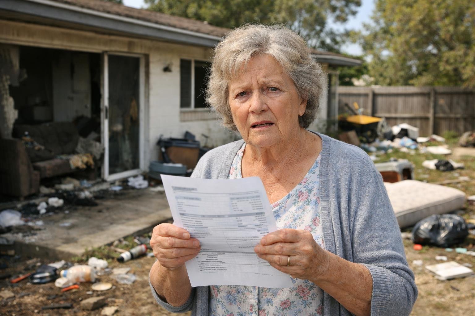 Shock in Brisbane: a 79-year-old woman receives a $390 000 water bill after squatters were finally removed from her property