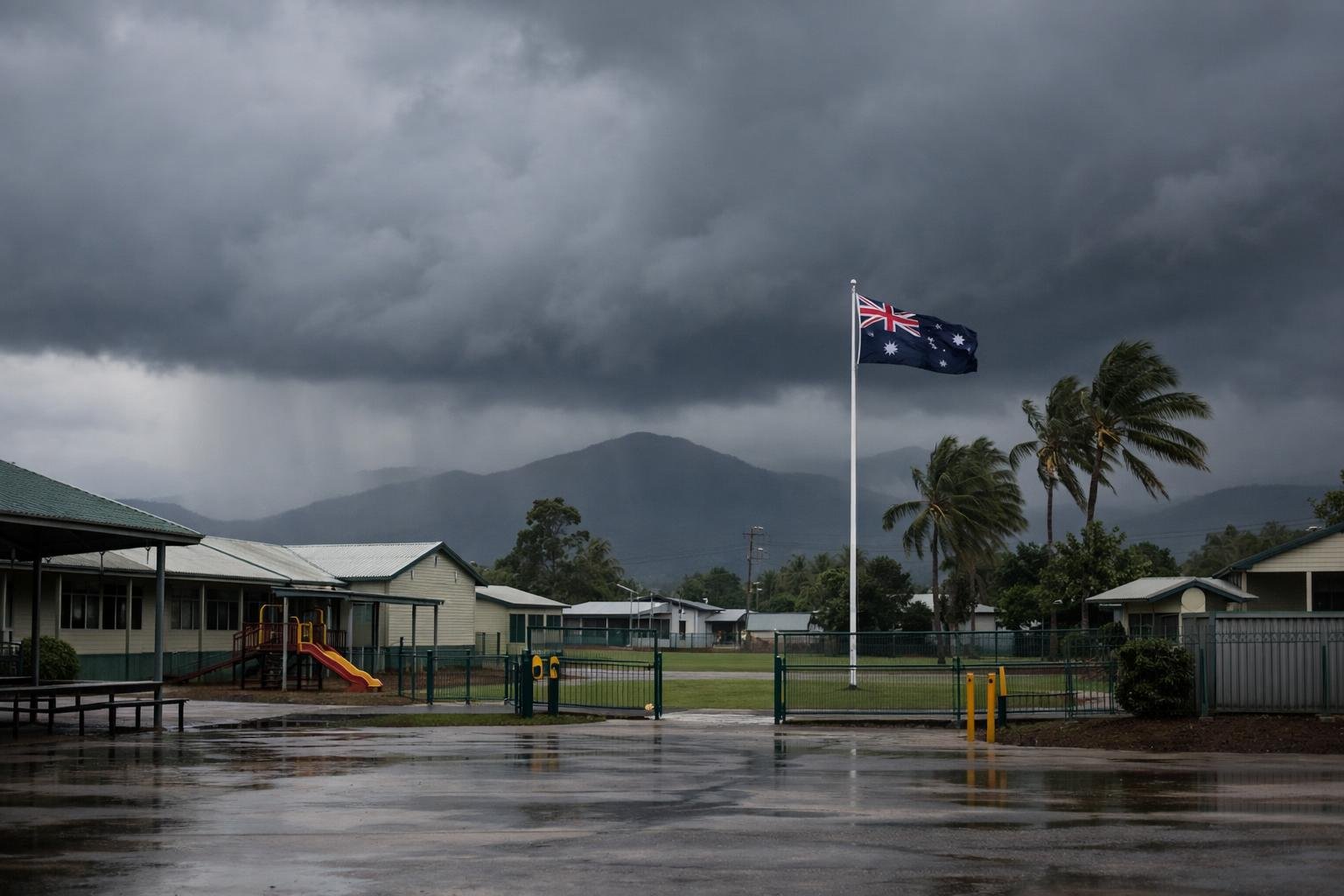 Will schools stay open in far north Queensland as a tropical low edges towards the coast