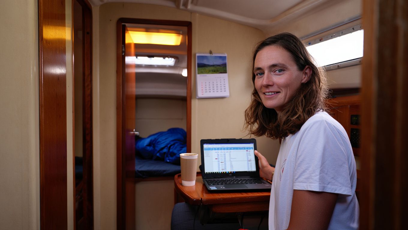 A woman from Perth quit her job to live on a sailboat and now spends less in a month than most pay in a week