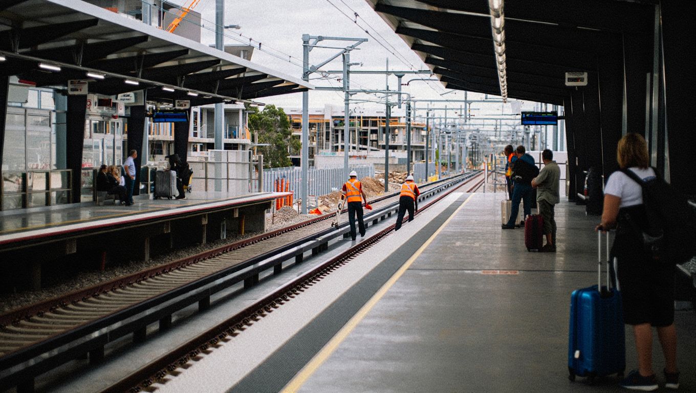 Perthʼs new Ellenbrook rail line opens to passengers next month after years of delays