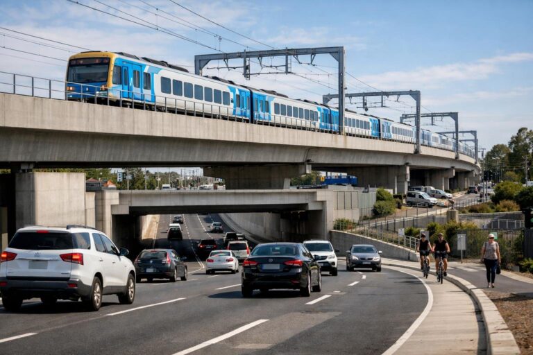 New level crossing removal in Melbourneʼs east set to ease peak-hour congestion