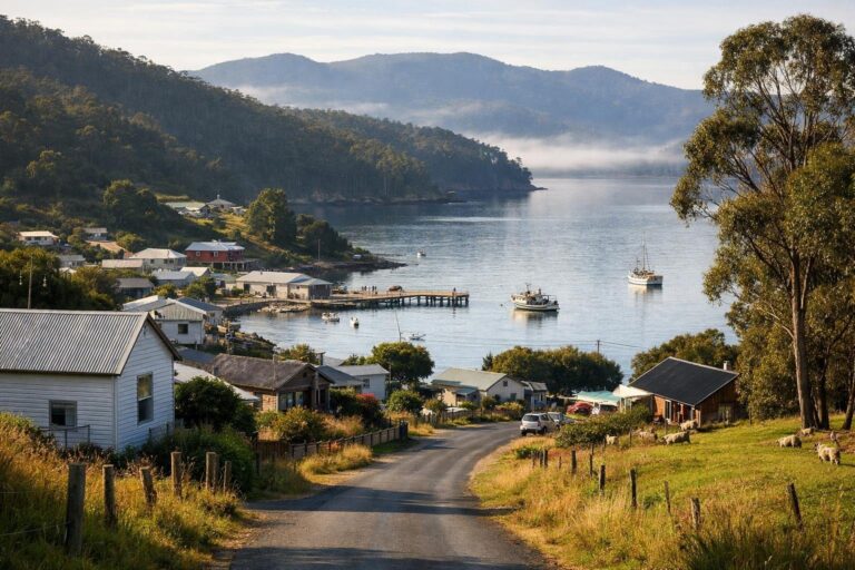 This tiny Tasmanian town is quietly becoming one of the stateʼs best-kept secrets