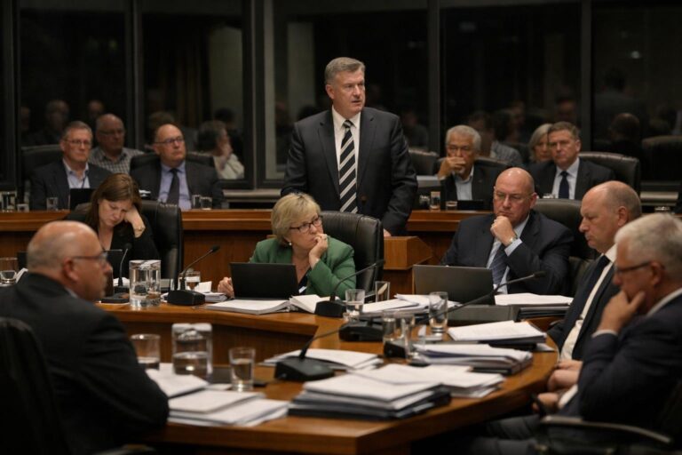 Toowoomba Regional Council approves its annual budget after a tense late-night vote