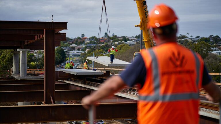 A new level crossing removal in Sydneyʼs south-west is set to ease one of the cityʼs worst peak-hour bottlenecks