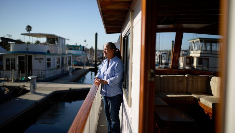 A woman from Darwin sold her house to live full-time on a houseboat and pays less than she did in rent