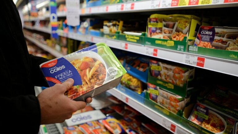 Coles recalls a popular frozen meal sold nationwide over an undeclared allergen