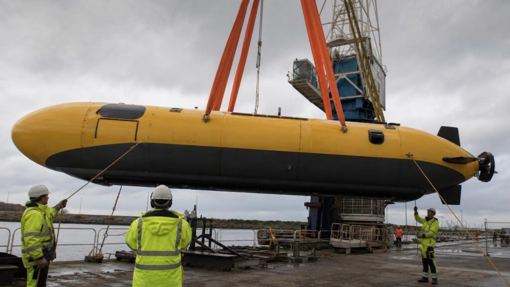 An underwater drone the size of a bus jumped from first prototype to a billion dollar production line in barely two years