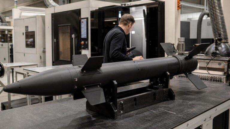 Nine out of ten parts of this missile come out of a 3D printer and its maker has promised 500 a year to refill empty Western stockpiles