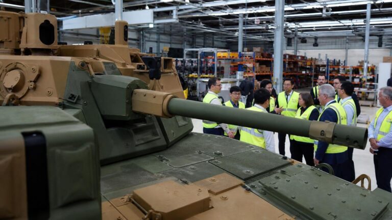 South Korea built its first weapons factory outside its own borders and chose Geelong over America and Europe to do it